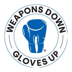 Client Logo - Weapons Down Gloves Up